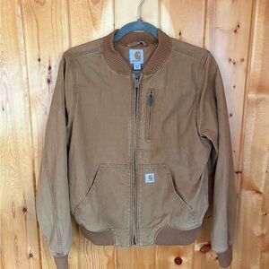 Carhartt Tan Bomber Jacket